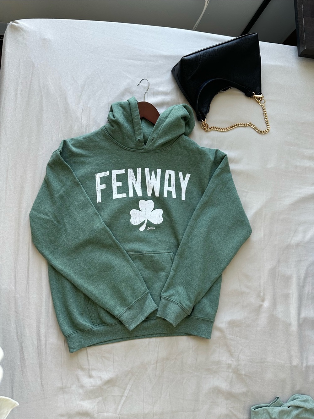 Women's Fenway Boston Hooded Sweatshirt in Green